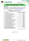 Vista preliminar de documento Resultados de la Evaluación Técnica de la Convocatoria CAS Transitorio N° 005-2025-MDL