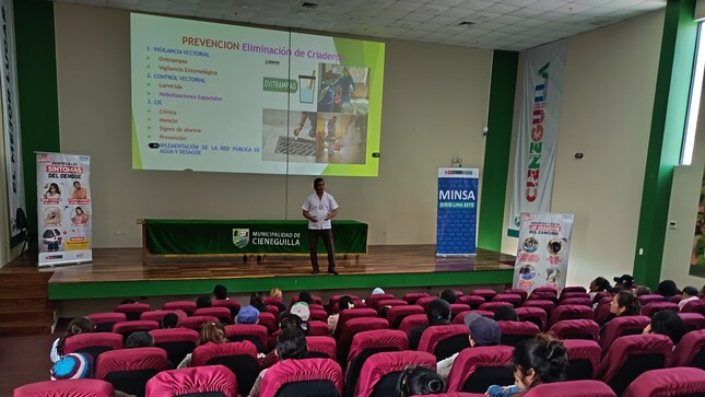 Minsa realiza diversas acciones para prevenir el dengue en Cieneguilla