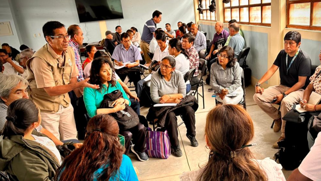 La UGEL Morropón llevó a cabo una reunión de coordinación en el marco de la próxima Evaluación Nacional de Logros de Aprendizaje (ENLA) 2025.