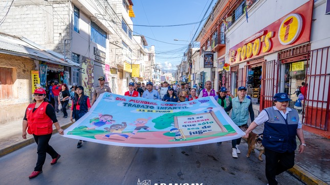 📢MPA Presente En La Marcha De Sensibilización Por El Día Mundial Contra El Trabajo Infantil.