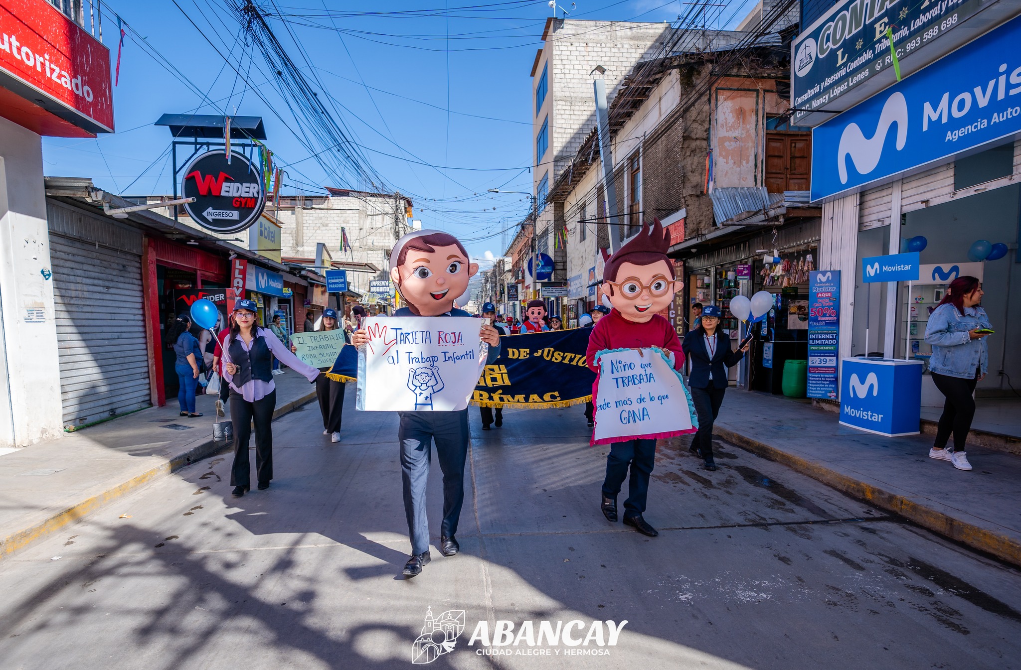 📢MPA Presente En La Marcha De Sensibilización Por El Día Mundial Contra El Trabajo Infantil.