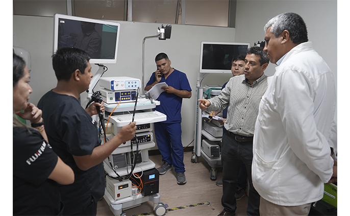 Foto el Hospital Regional Lambayeque fortalece el Servicio de Gastroenterología con nueva tecnología de punta