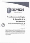 Vista preliminar de documento PLAN DE PROCEDIMIENTOS DE COPIAS DE RESPALDO DE LA INFORMACION