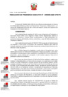Vista preliminar de documento Resolución de Presidencia Ejecutiva N.° 030-2025-OFIS-PE