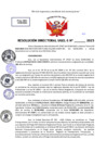 Vista preliminar de documento Resolucion Directoral N° 003489-2025
