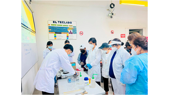 Taller: Jabón de aceite reciclado.