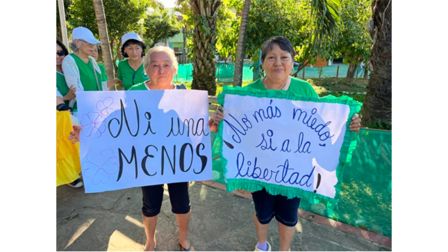 Pasacalle por el Día Mundial de Toma de Conciencia del Abuso y Maltrato en la Vejez. 