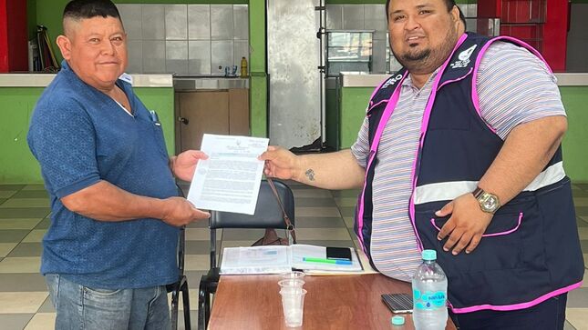En Alto Amazonas, Direpro instala mesa técnica pesquera y entrega permisos.
