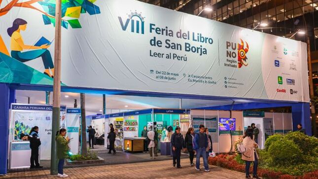 VII Feria del Libro de San Borja concluyó con éxito