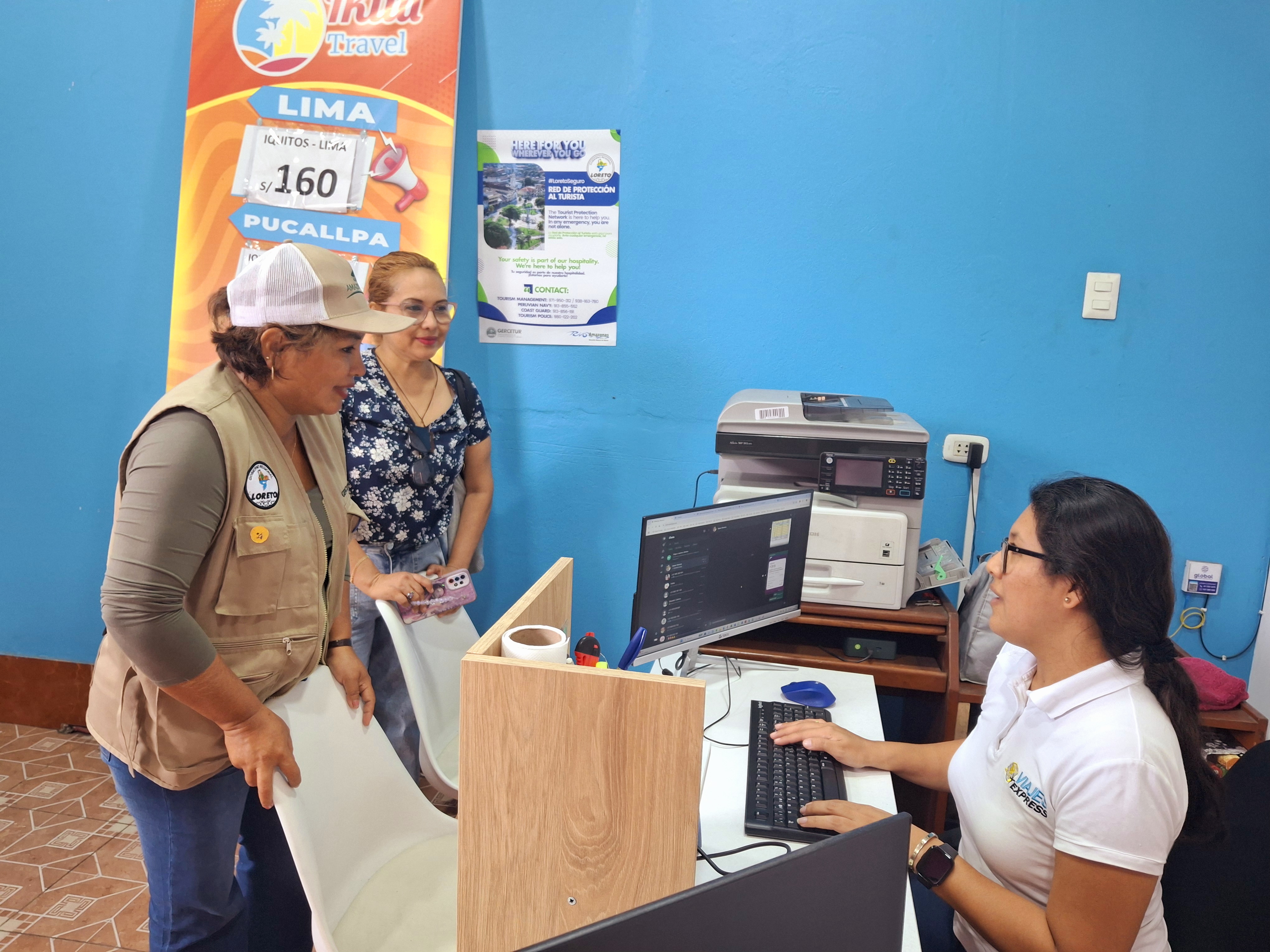 Gercetur realiza operativo sorpresa en agencias de viaje para combatir la informalidad.