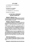 Vista preliminar de documento Ley N° 28585
