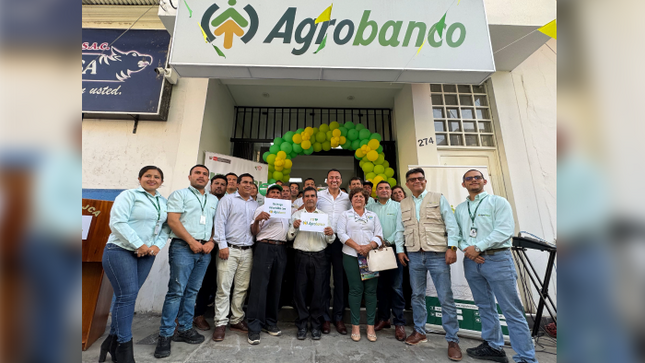 Agrobanco inauguró moderna agencia en Chepén en beneficio de más de 3,500 pequeños productores agropecuarios