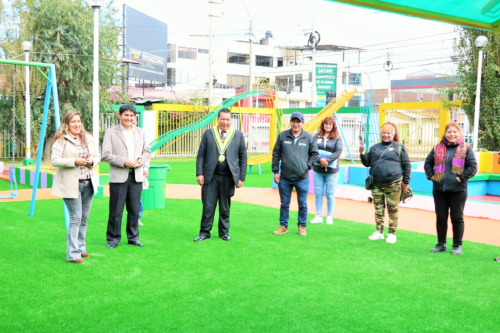 Parque Infantil de El Tambo estrena renovada imagen con nuevos juegos y espacios recreativos