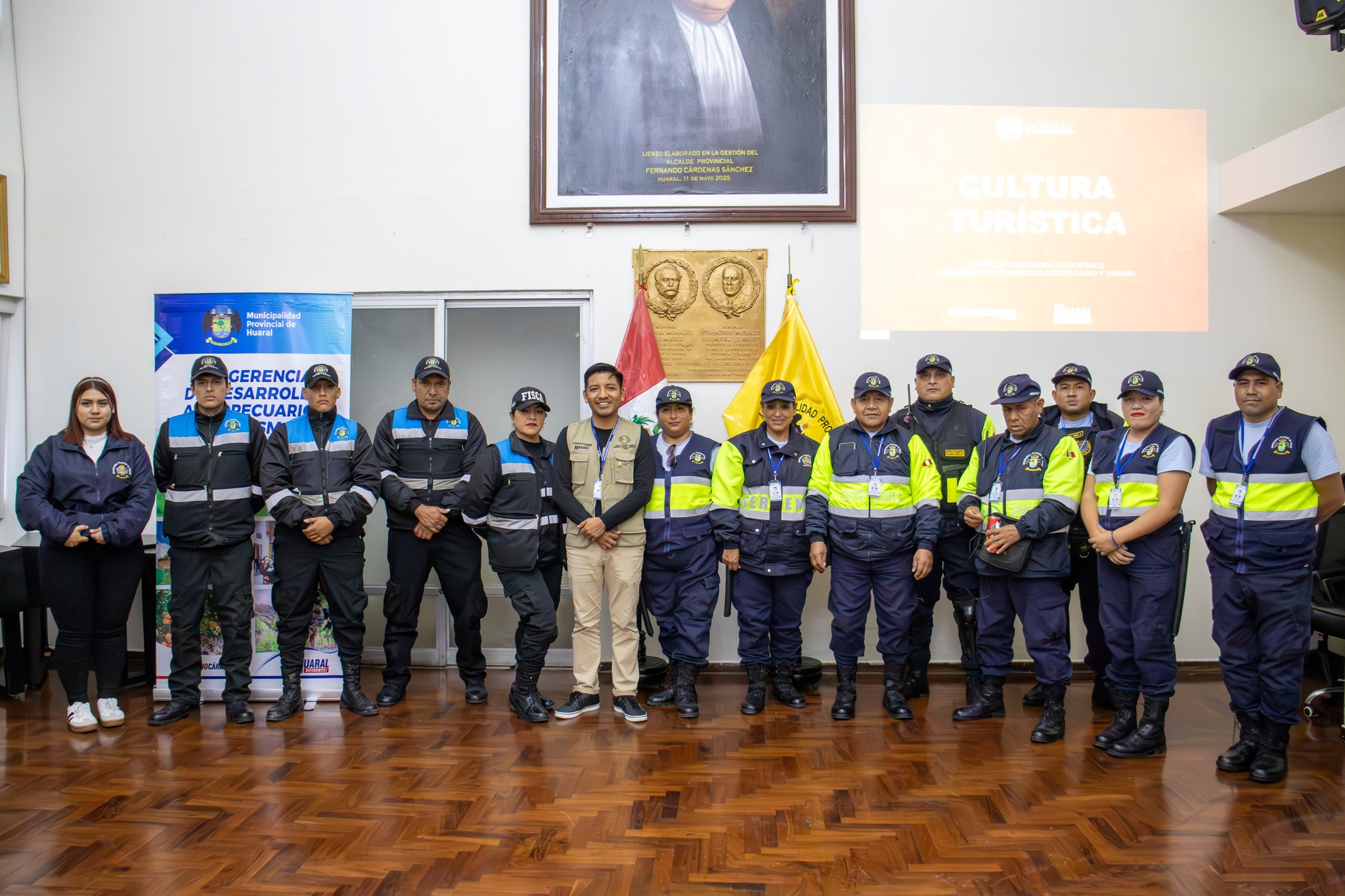 Personal de serenazgo, fiscalización y transporte participaron del taller de capacitación en “Cultura Turística”