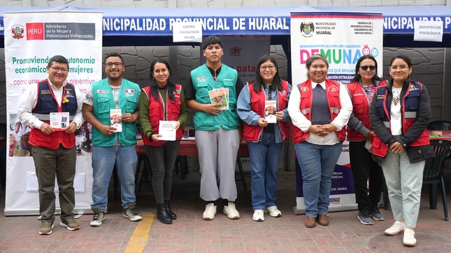 Municipalidad provincial de Huaral realizó campaña de sensibilización contra el trabajo infantil