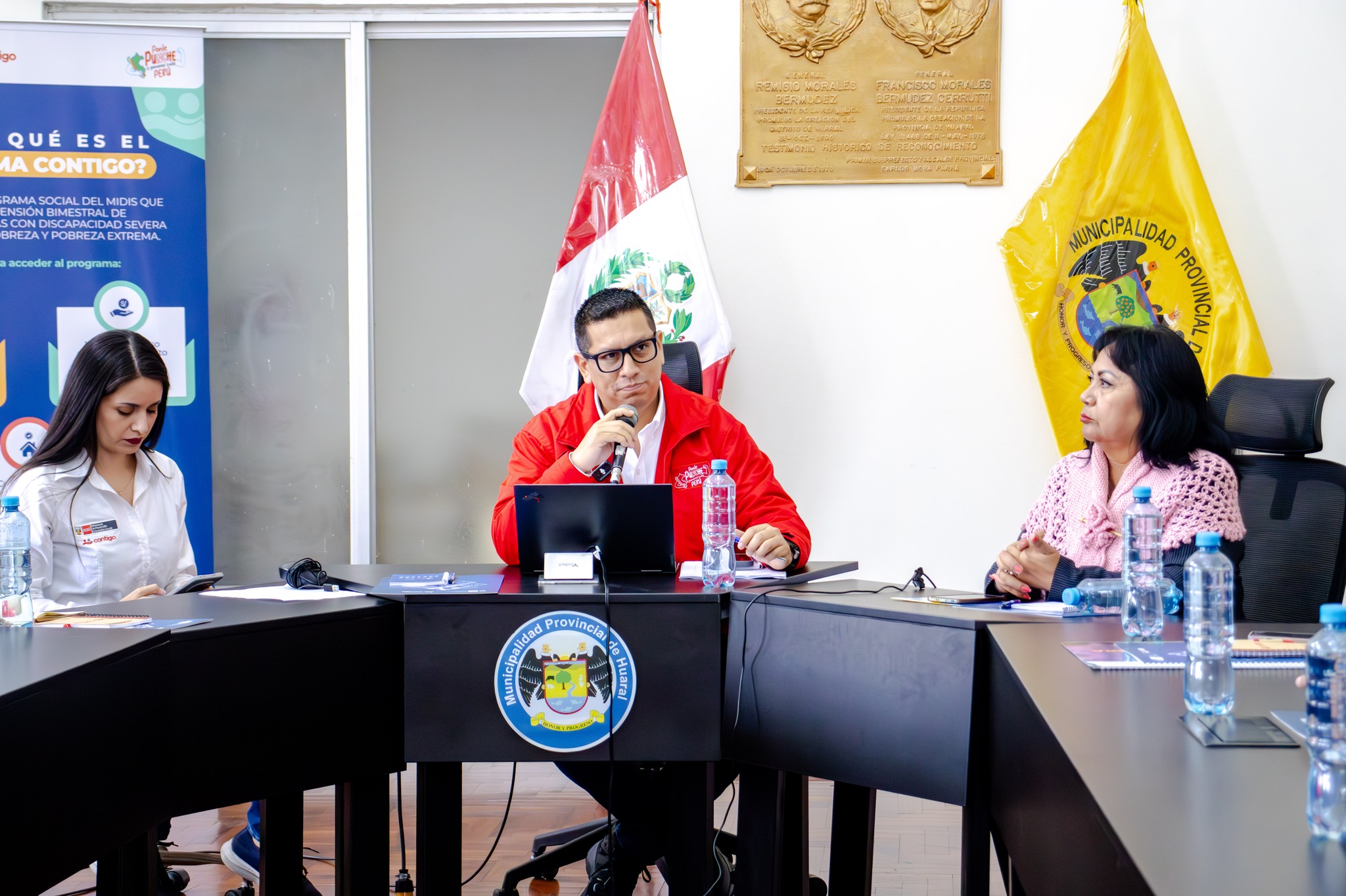 Huaral fue sede de importante mesa de trabajo del programa Contigo