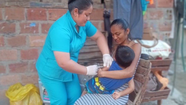 Goresam intensifica la vacunación ante registro de tos ferina en la región 