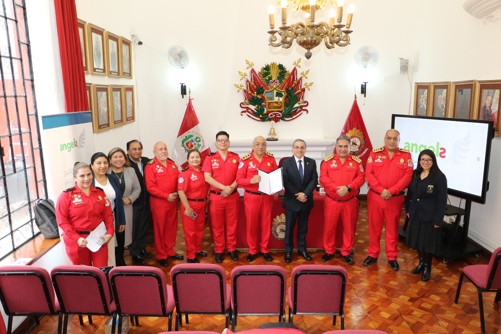 Además de la capacitación, la alianza contempla el desarrollo de una red especializada de atención prehospitalaria en ACV