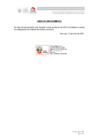Vista preliminar de documento Aviso de Sinceramiento Ordenes Febrero 2025