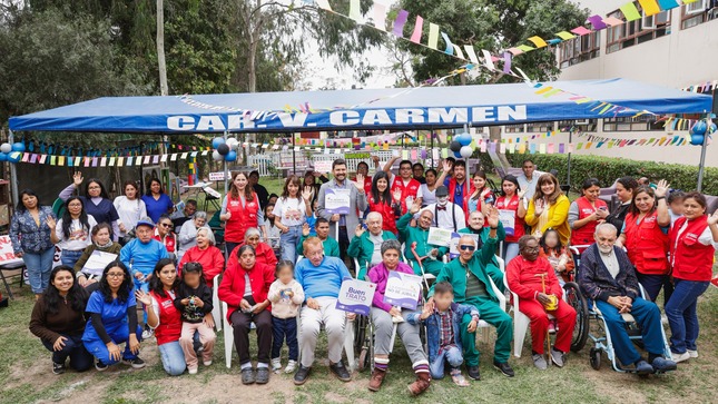 MIMP organiza Divertiferia con juegos recreativos y de integración intergeneracional