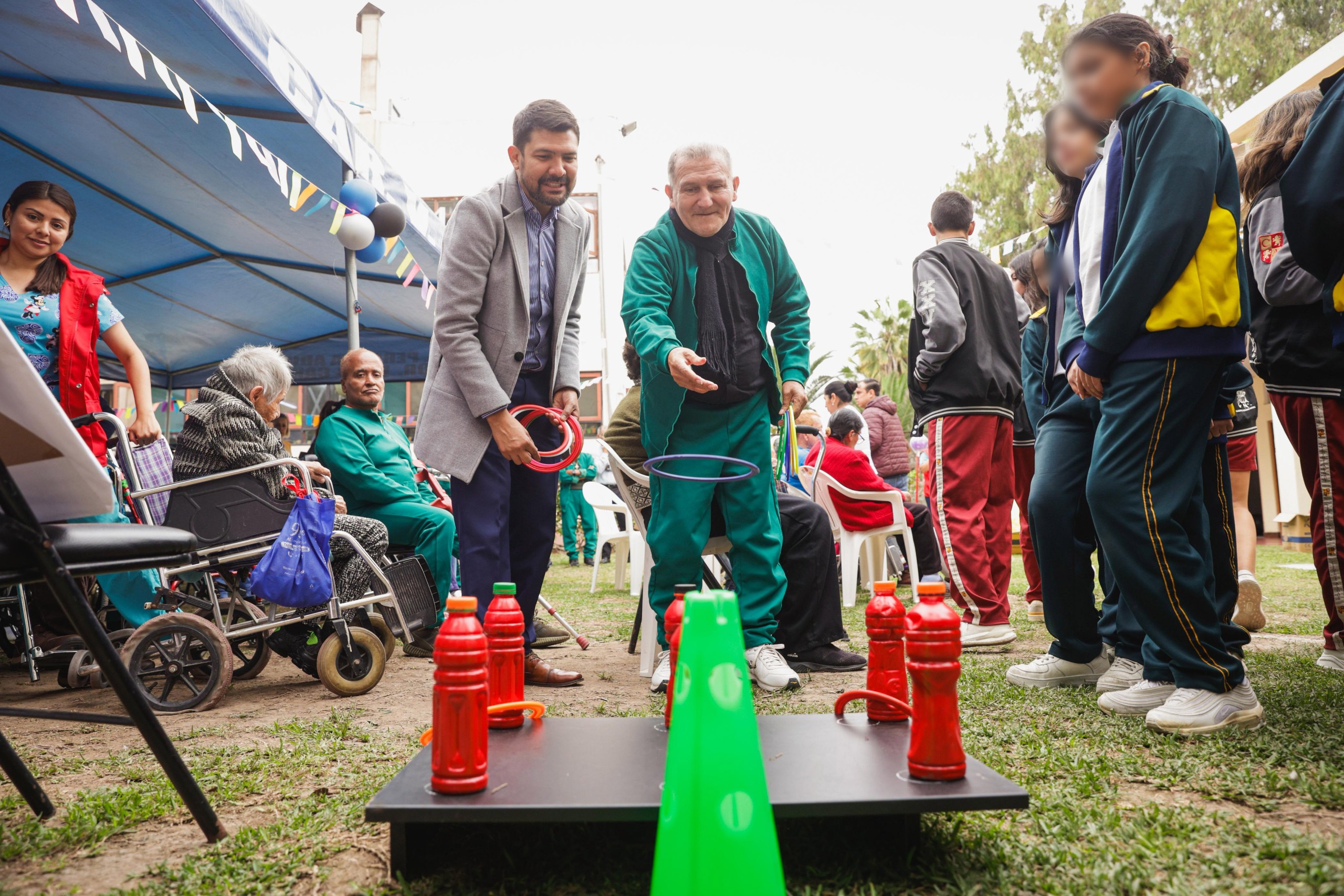 MIMP organiza Divertiferia con juegos recreativos y de integración intergeneracional