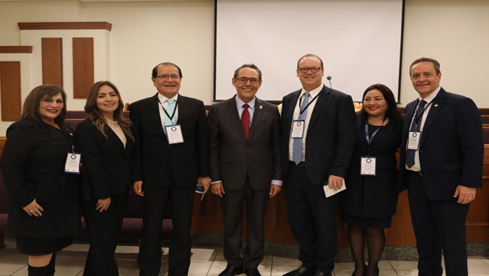 Sobre “El derecho con valores” expuso el vicepresidente del TC Helder Domínguez en la Conferencia Regional Sudamérica Noroeste 2025