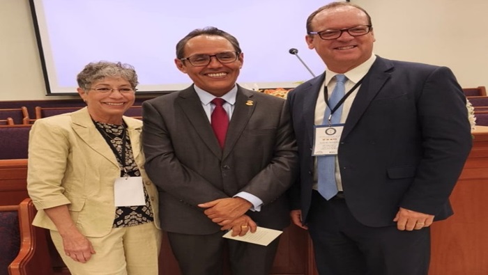 Sobre “El derecho con valores” expuso el vicepresidente del TC Helder Domínguez en la Conferencia Regional Sudamérica Noroeste 2025