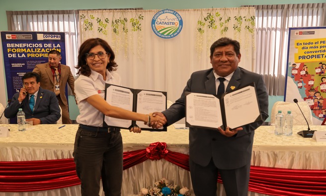 Se suscribieron convenios estratégicos con los gobiernos locales de San Antonio y Mariscal Nieto.