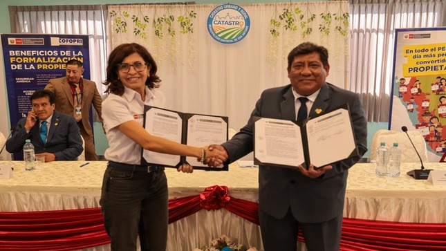 Se suscribieron convenios estratégicos con los gobiernos locales de San Antonio y Mariscal Nieto.