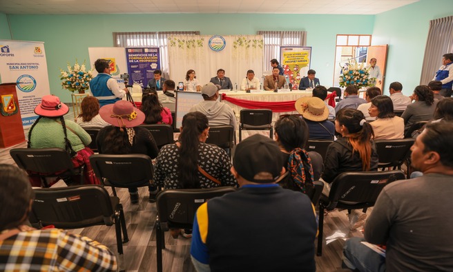 Se suscribieron convenios estratégicos con los gobiernos locales de San Antonio y Mariscal Nieto.