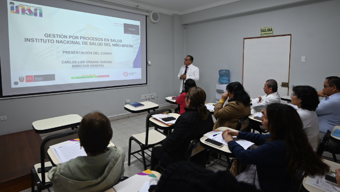 INSN inicia curso de capacitación en gestión por procesos
