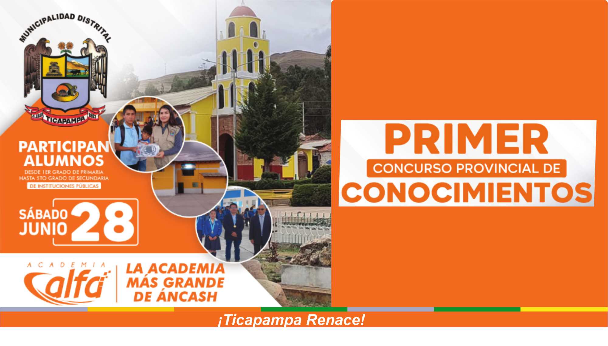 PRIMER concurso Provincial de CONOCIMIENTOS Ticapampa 2025