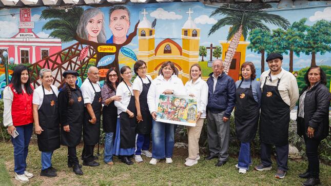 MIMP y Municipalidad de Barranco develan mural conmemorativo por el Día Mundial de Toma de Conciencia del Abuso y Maltrato en la Vejez