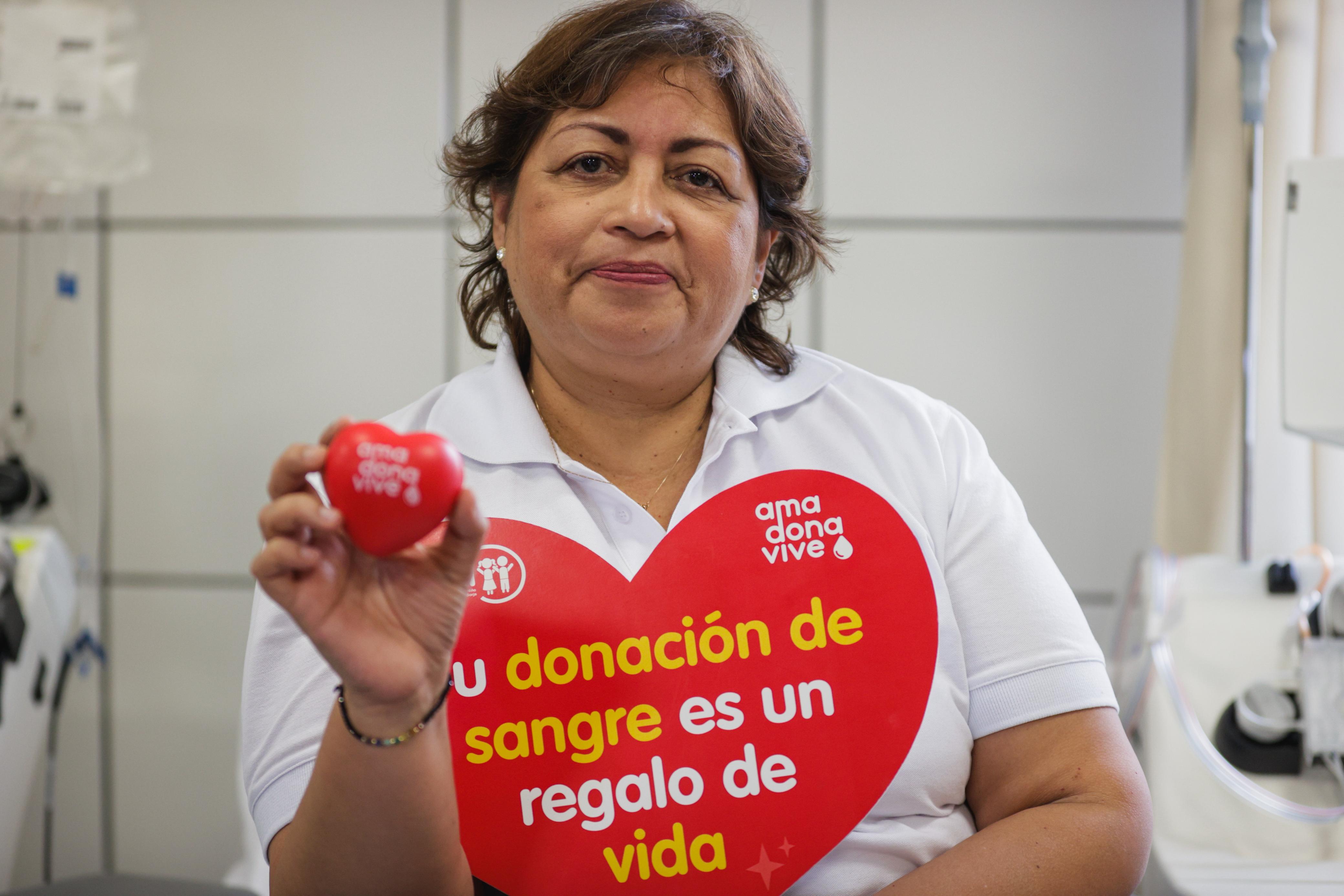 MIMP se suma a la campaña por el Día Mundial del Donante de Sangre en el INSN de San Borja