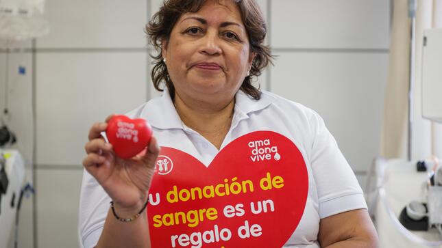 MIMP se suma a la campaña por el Día Mundial del Donante de Sangre en el INSN de San Borja