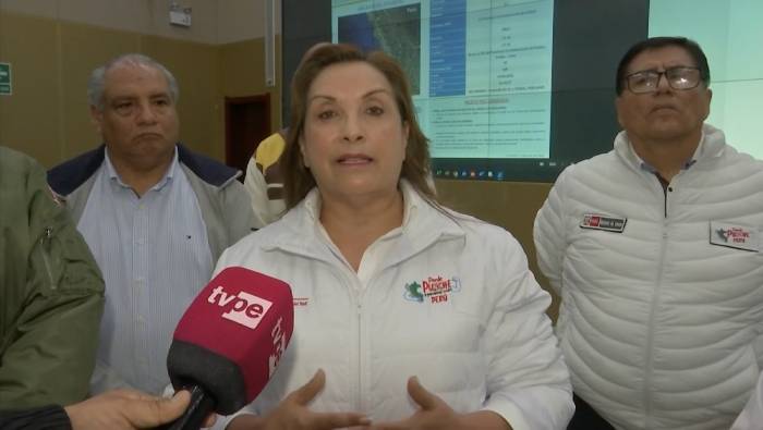 Presidenta Boluarte lideró acciones de intervención por sismo de 6.1 y destacó respuesta de instituciones públicas