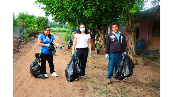 Con gran Γ©xito se realizΓ³ la segunda CampaΓ±a de recojo y eliminaciΓ³n de criaderos del Aedes Aegypti.