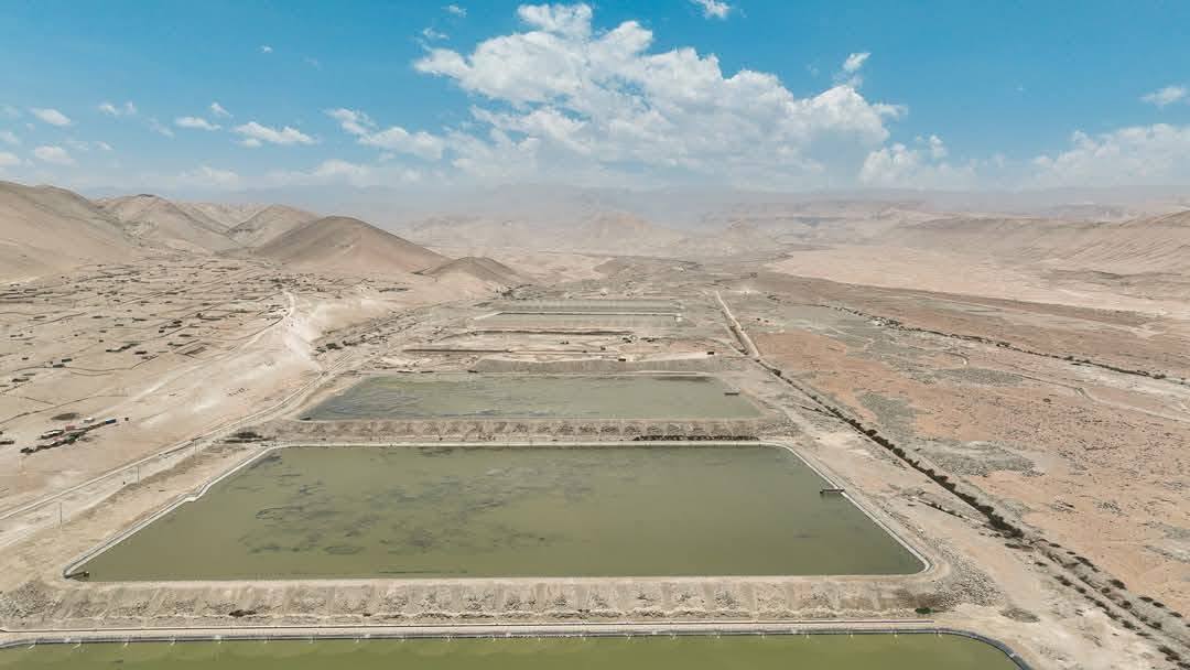 Reservorios de cerro blanco en Tacna