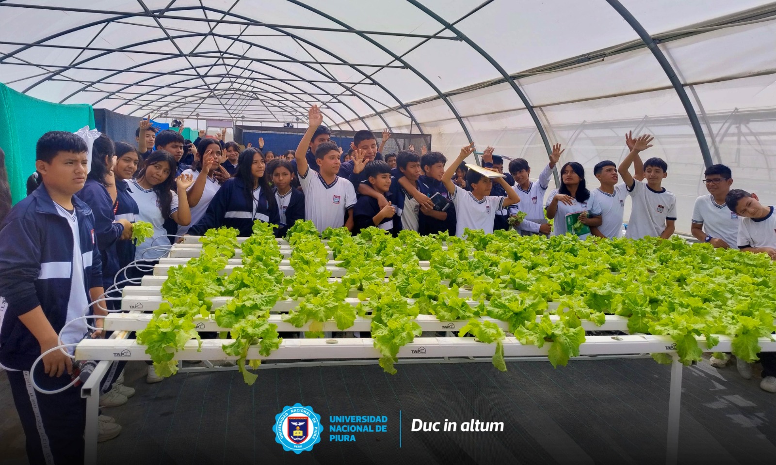 Estudiantes de Castilla visitan la UNP y aprenden sobre agricultura sostenible