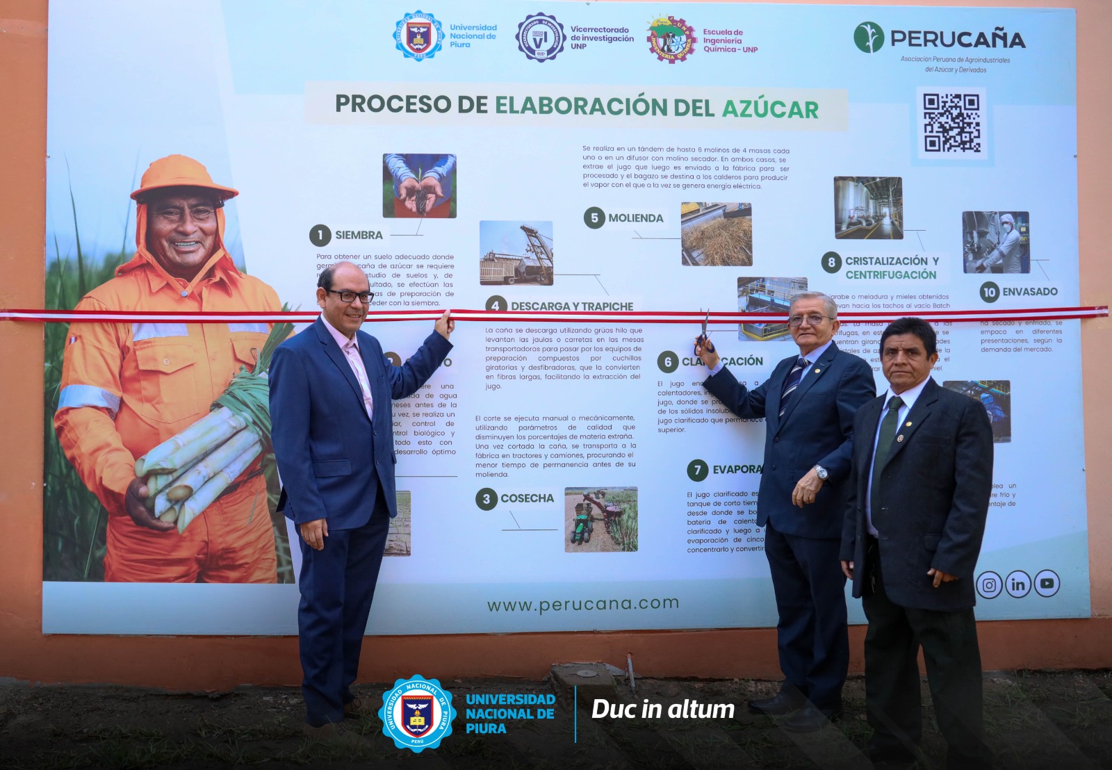 Inauguración del Mural de la Caña