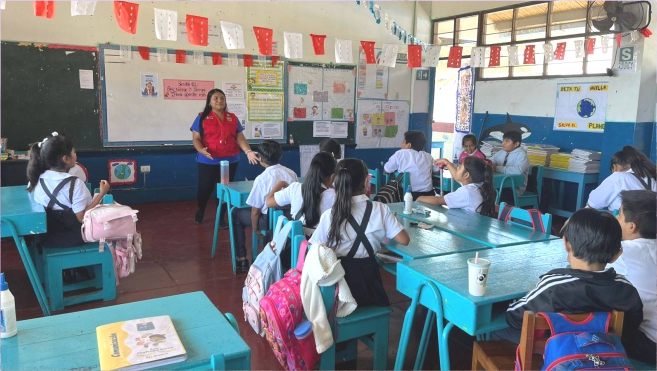 FOTO "Juguemos en tu Demuna" Sigue Fortaleciendo a lo alumnos en Cancas