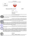 Vista preliminar de documento Resolucion Directoral N° 003499-2025