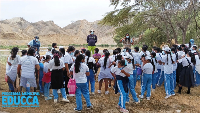 foto Alumnos de primaria reciben charlas educativas en gestión ambiental