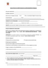 Vista preliminar de documento Solicitud de certificado de antecedentes penales 