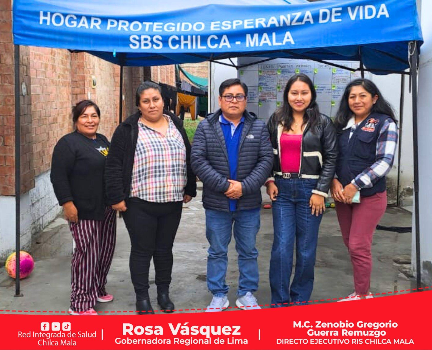 Director ejecutivo supervisa funcionamiento de los servicios del Hogar Protegido "Esperanza de Vida".