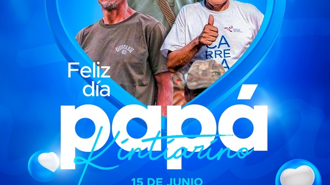 La Municipalidad Distrital de Villa Kintiarina, liderada por el alcalde Sr. Melquiades Bendezú Cordero y su honorable cuerpo de regidores, envía un cordial saludo a todos los padres de nuestro distrito, quienes día a día luchan por salir adelante por sus familias e inculcan valores a sus hijos. ❤️