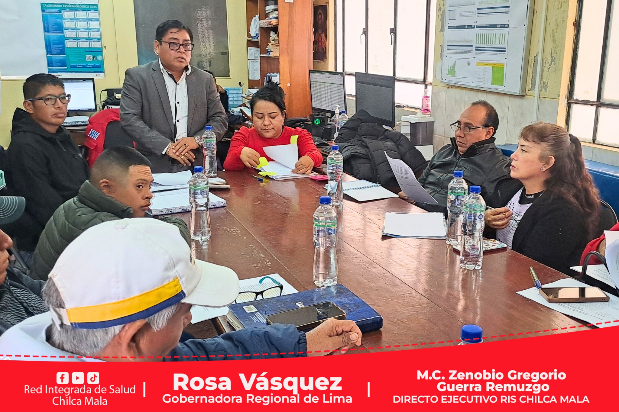 RIS Chilca Mala lleva a cabo reunión con Sindicatos