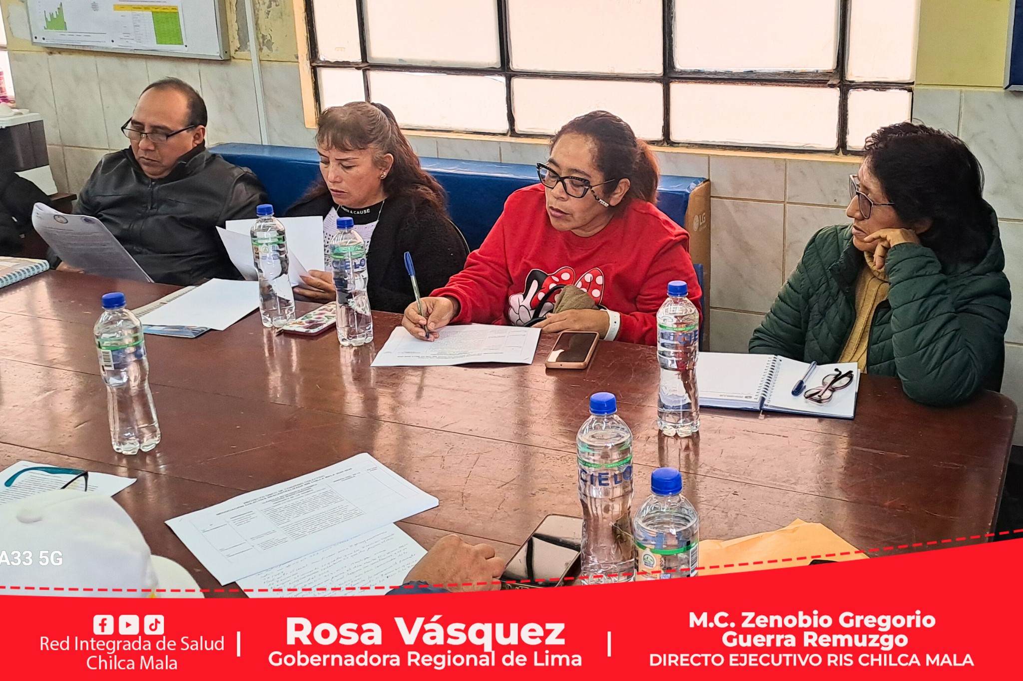 RIS Chilca Mala lleva a cabo reunión con Sindicatos