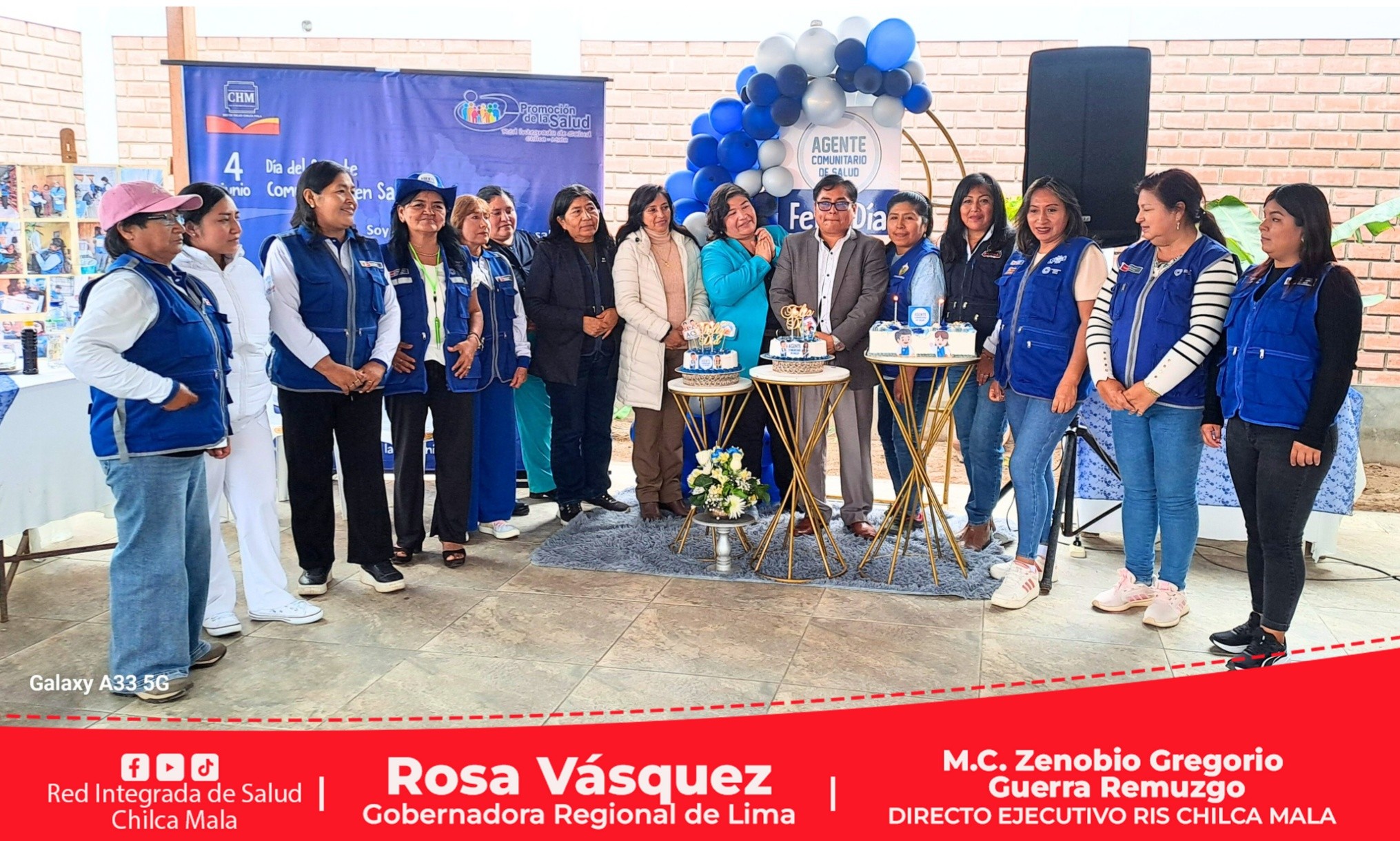 RIS Chilca Mala reconoce a Agentes Comunitarios de Salud