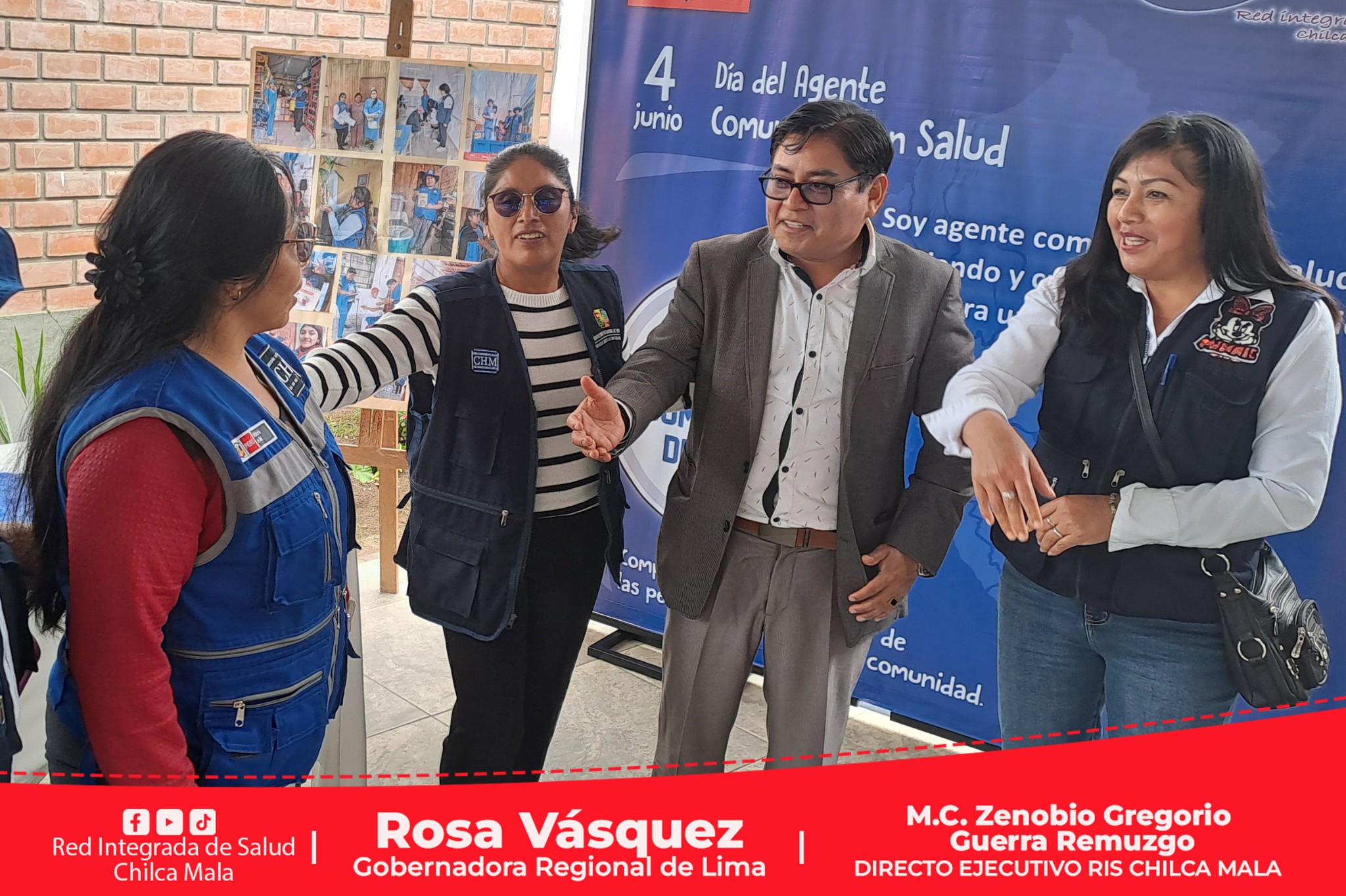 RIS Chilca Mala reconoce a Agentes Comunitarios de Salud